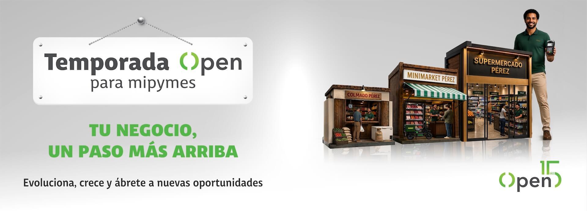 Temporada OPEN para MiPymes