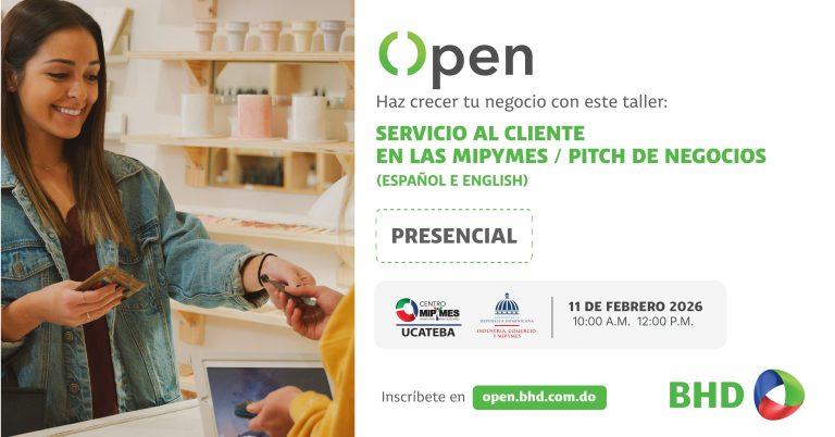 Servicio al Cliente en las MIPYMES/ Pitch de negocios (Español e English)