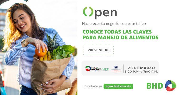 Conoce todas las claves para manejo de alimentos