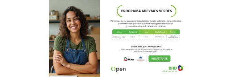 Programa Mipymes Verdes – Centro Mipymes ISA