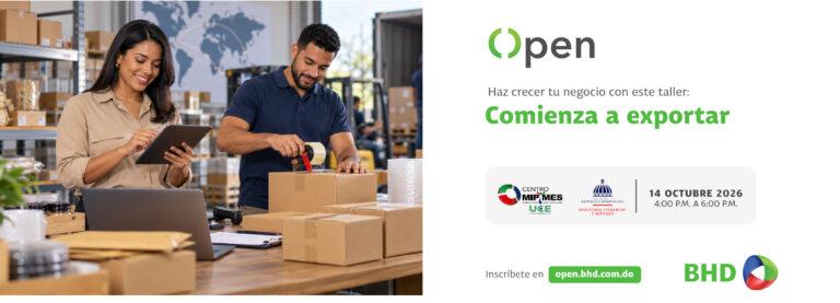 Comienza a exportar